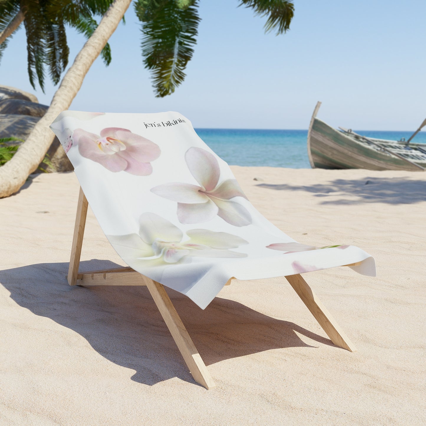 jen's bikinis beach towel