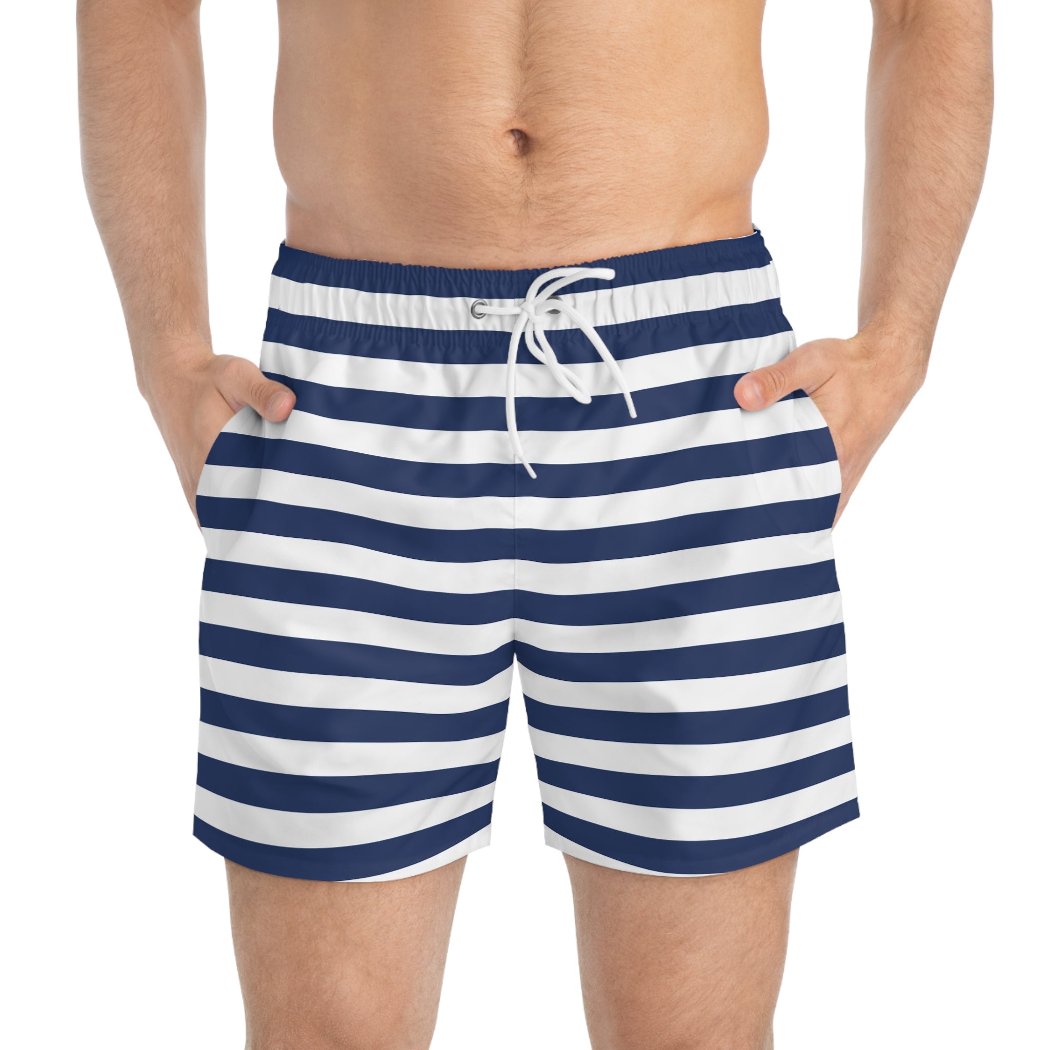 nautical men's swim shorts