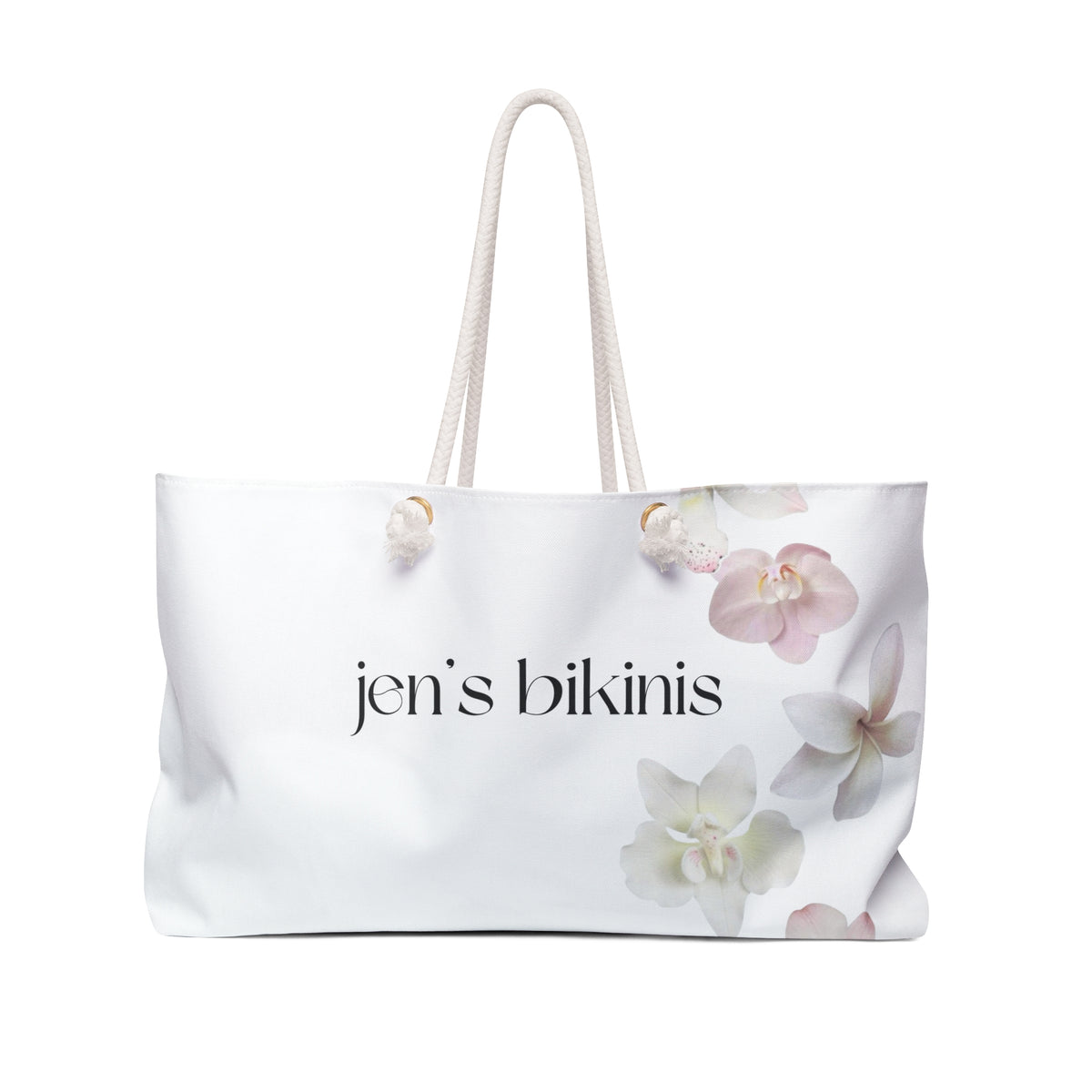 jen's bikinis weekender bag