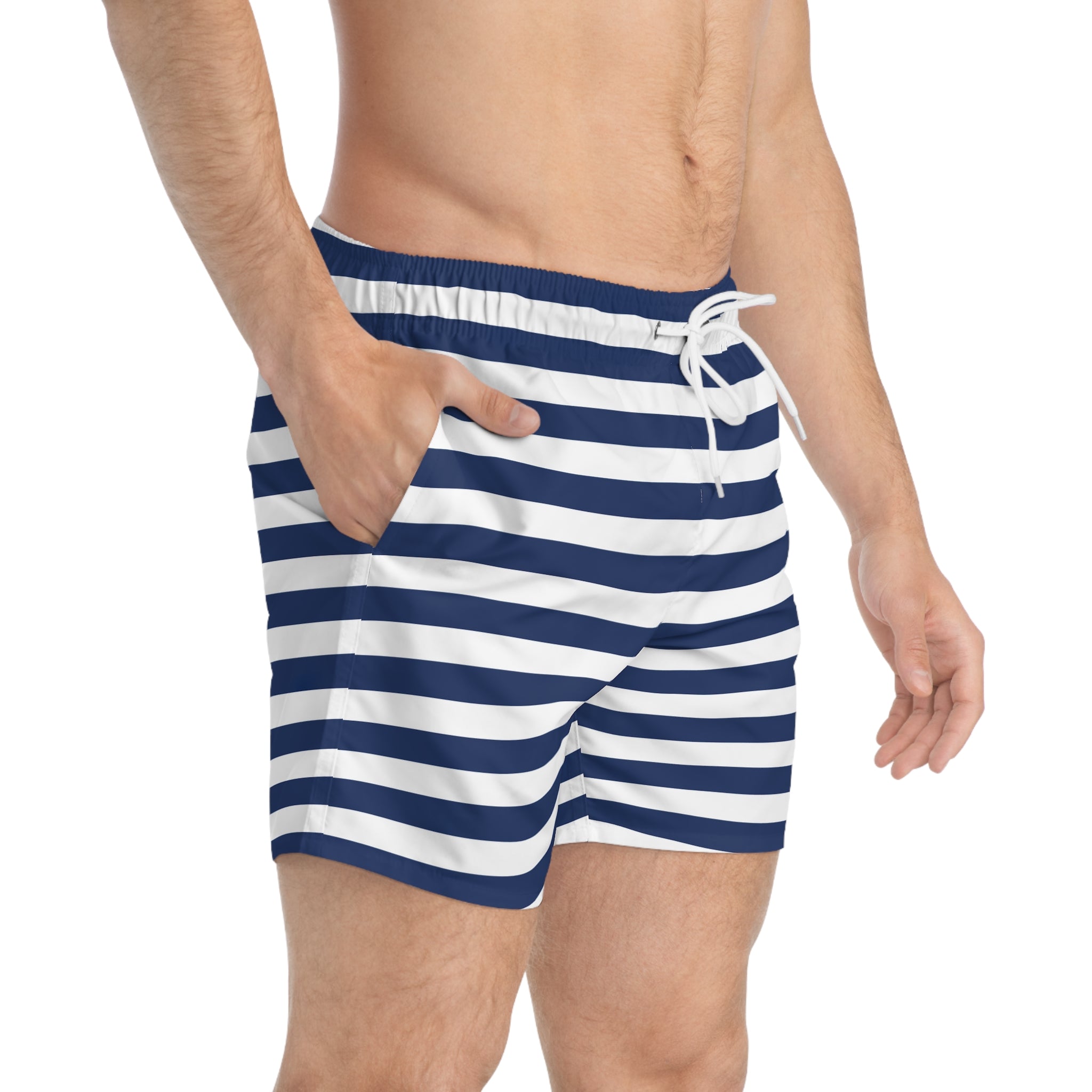 nautical men's swim shorts