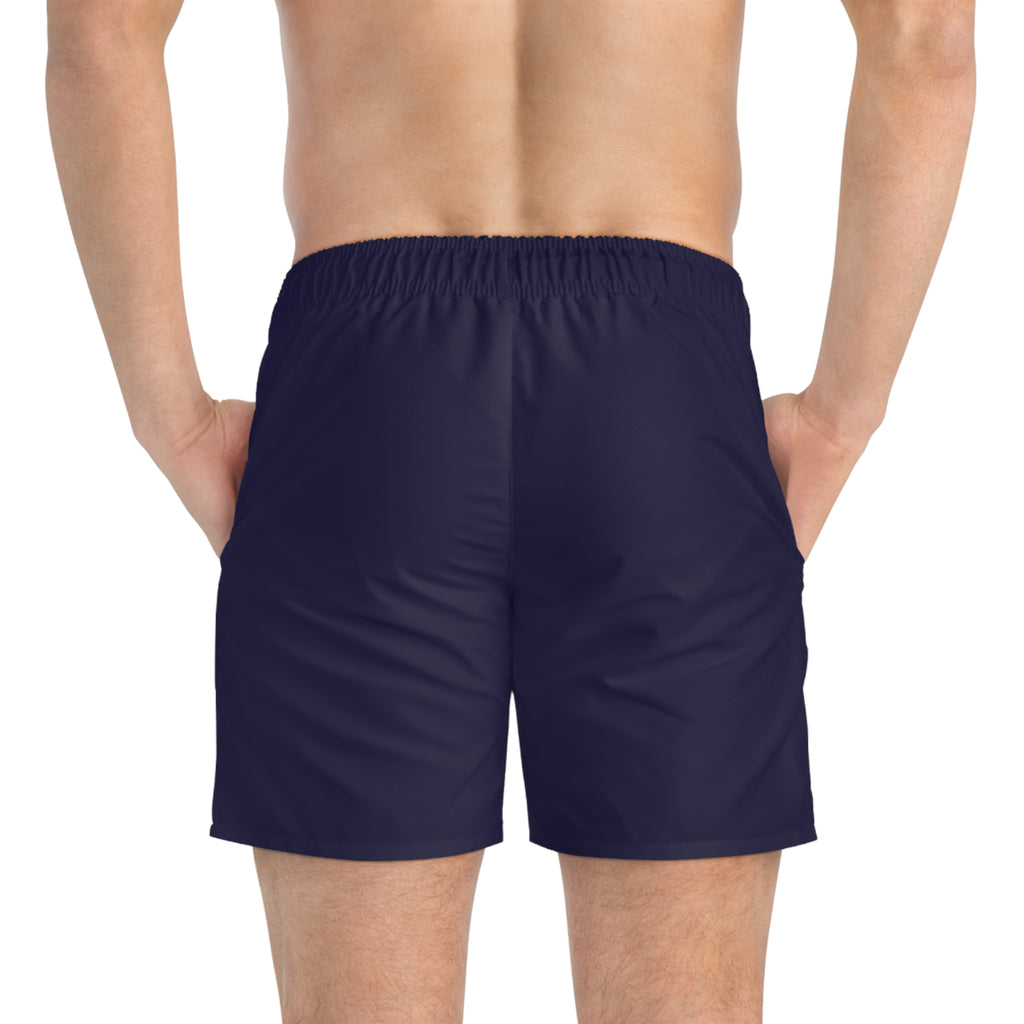 navy men's swim shorts