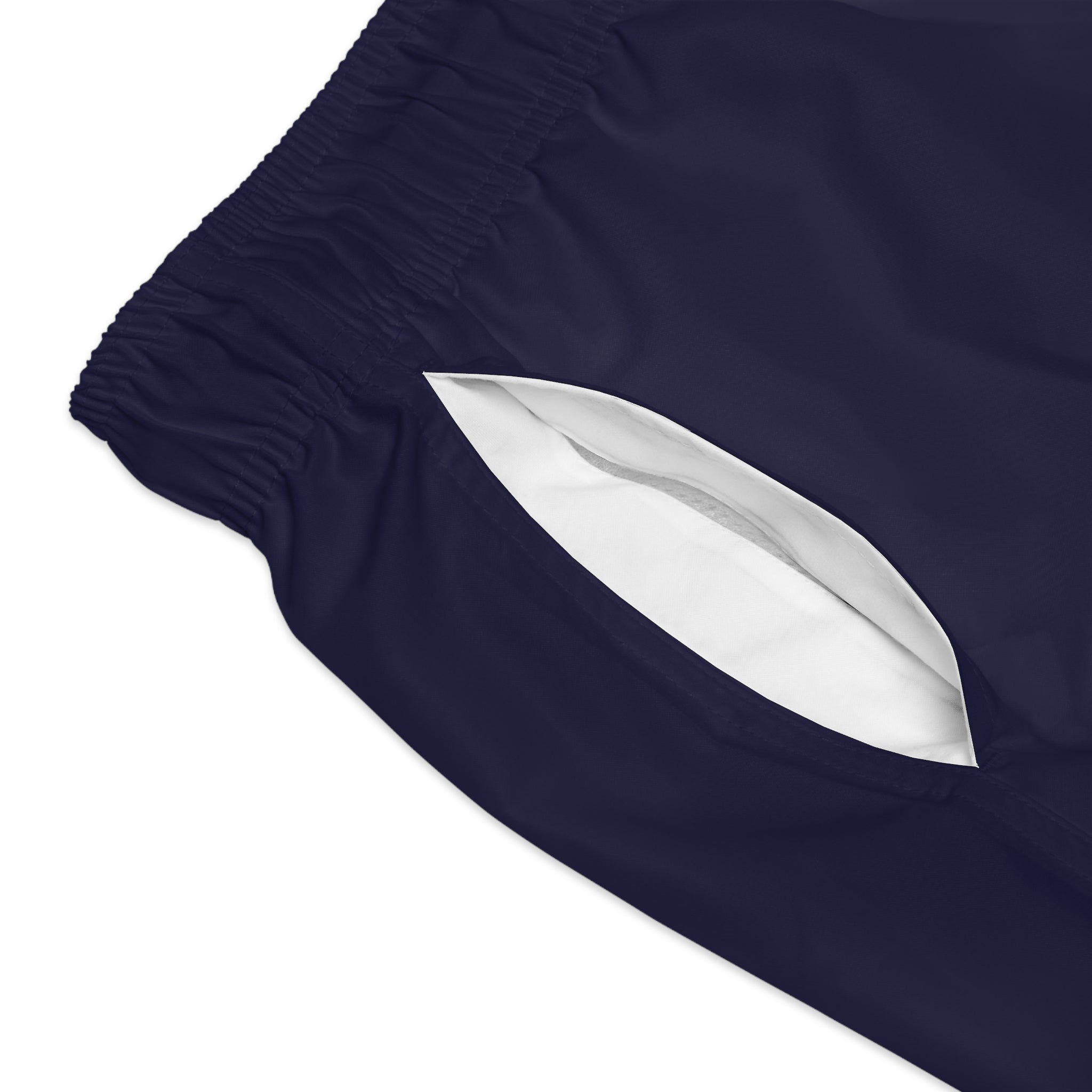 navy men's swim shorts